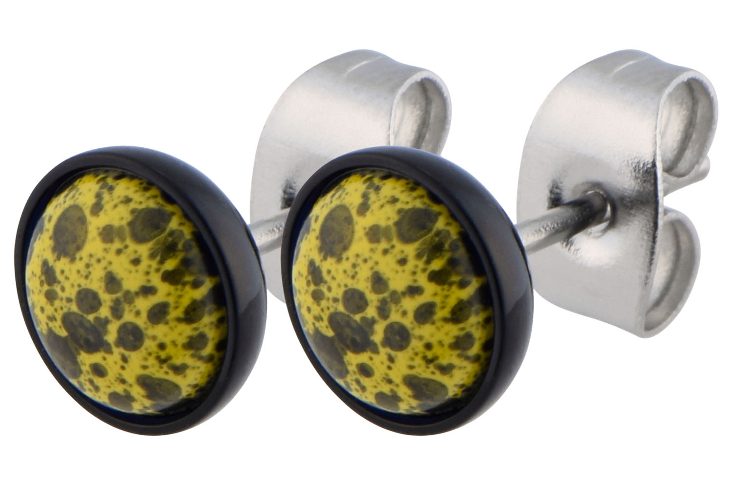 Chirurgenstahl Ohrstecker MARMORIERT ++SALE++ von Piercingline